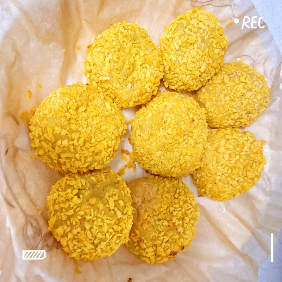 空气炸锅版地瓜丸子