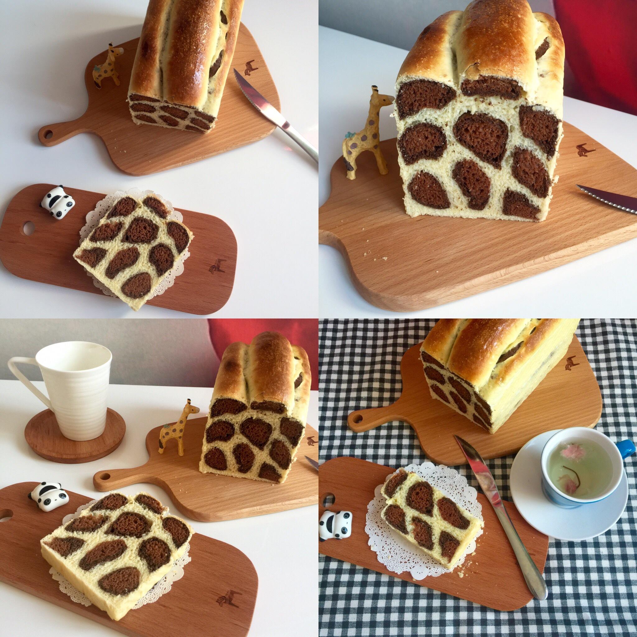 豹纹牛奶面包的做法 步骤5