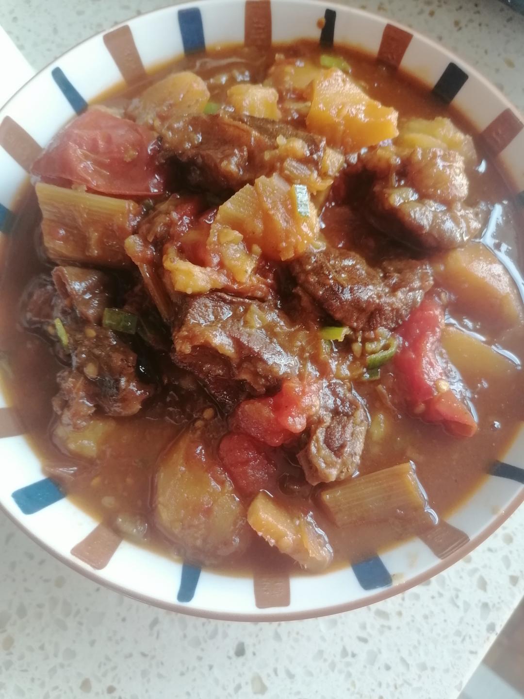 金牌🥇西红柿土豆炖牛腩