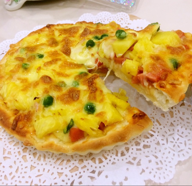 夏威夷pizza（附饼底冷冻法）