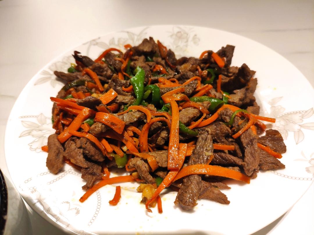 好吃到停不下来的爆炒牛肉丝