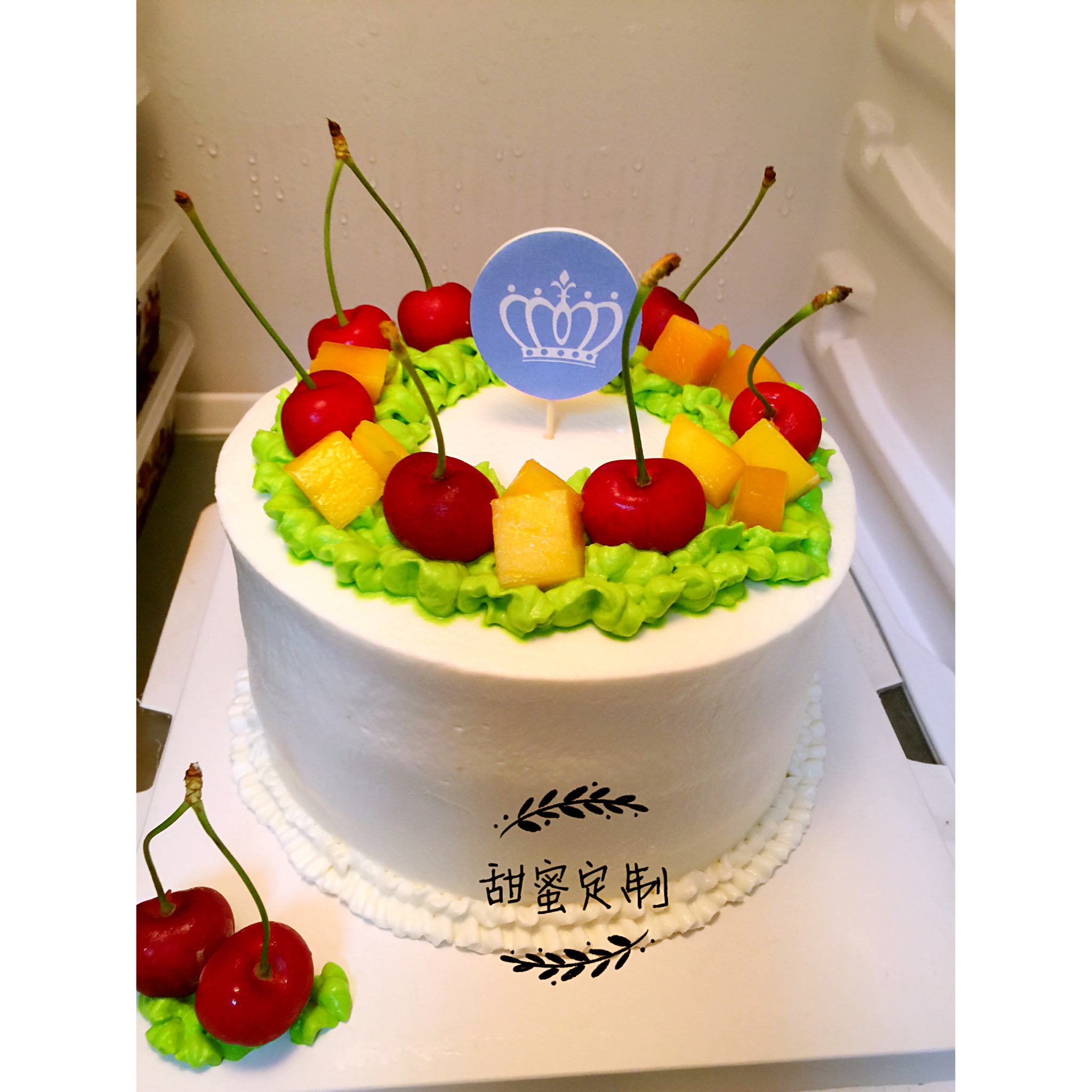 美人鱼迷糊芭比蛋糕