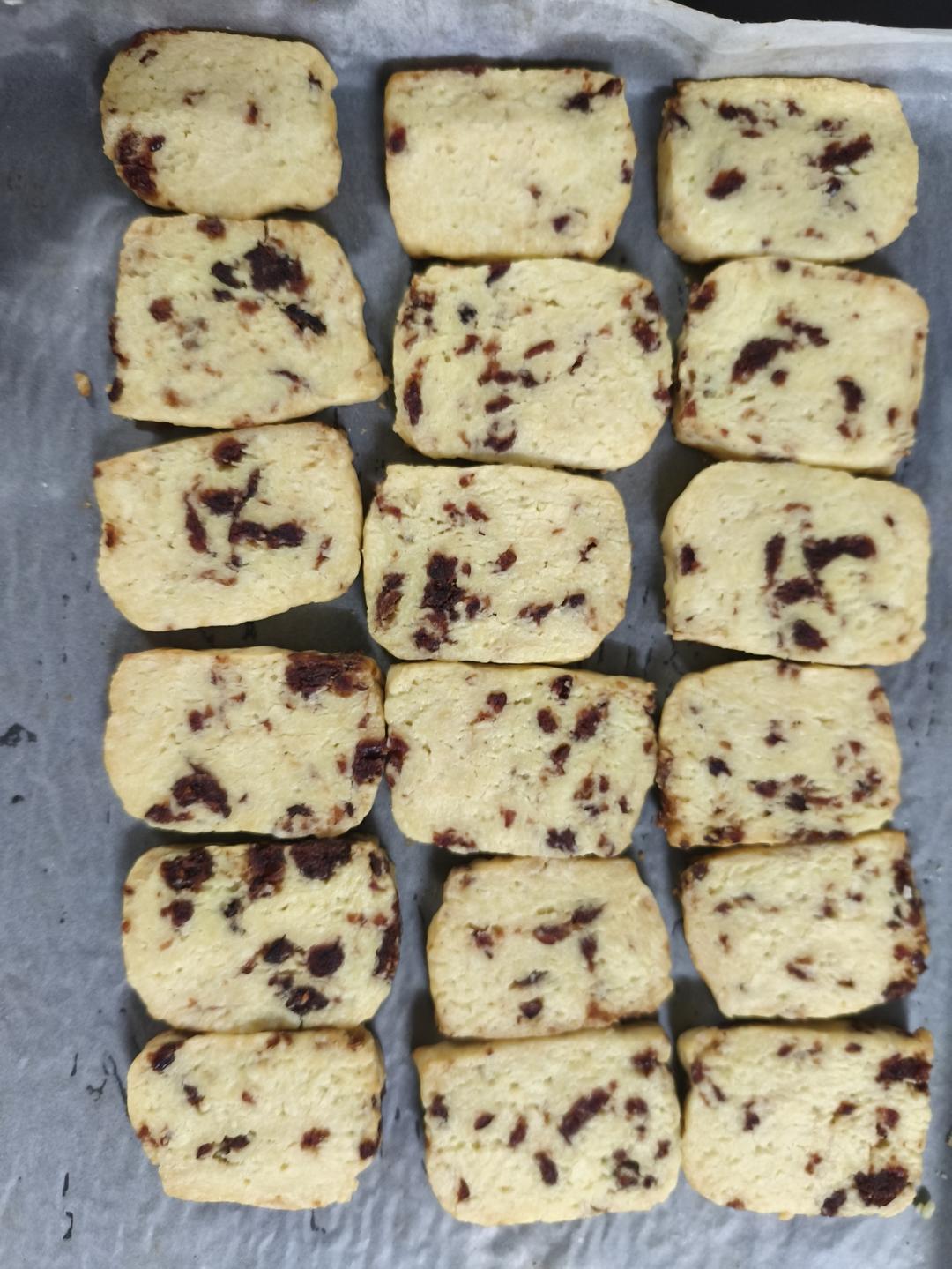 蔓越莓饼干 新手也不怕
