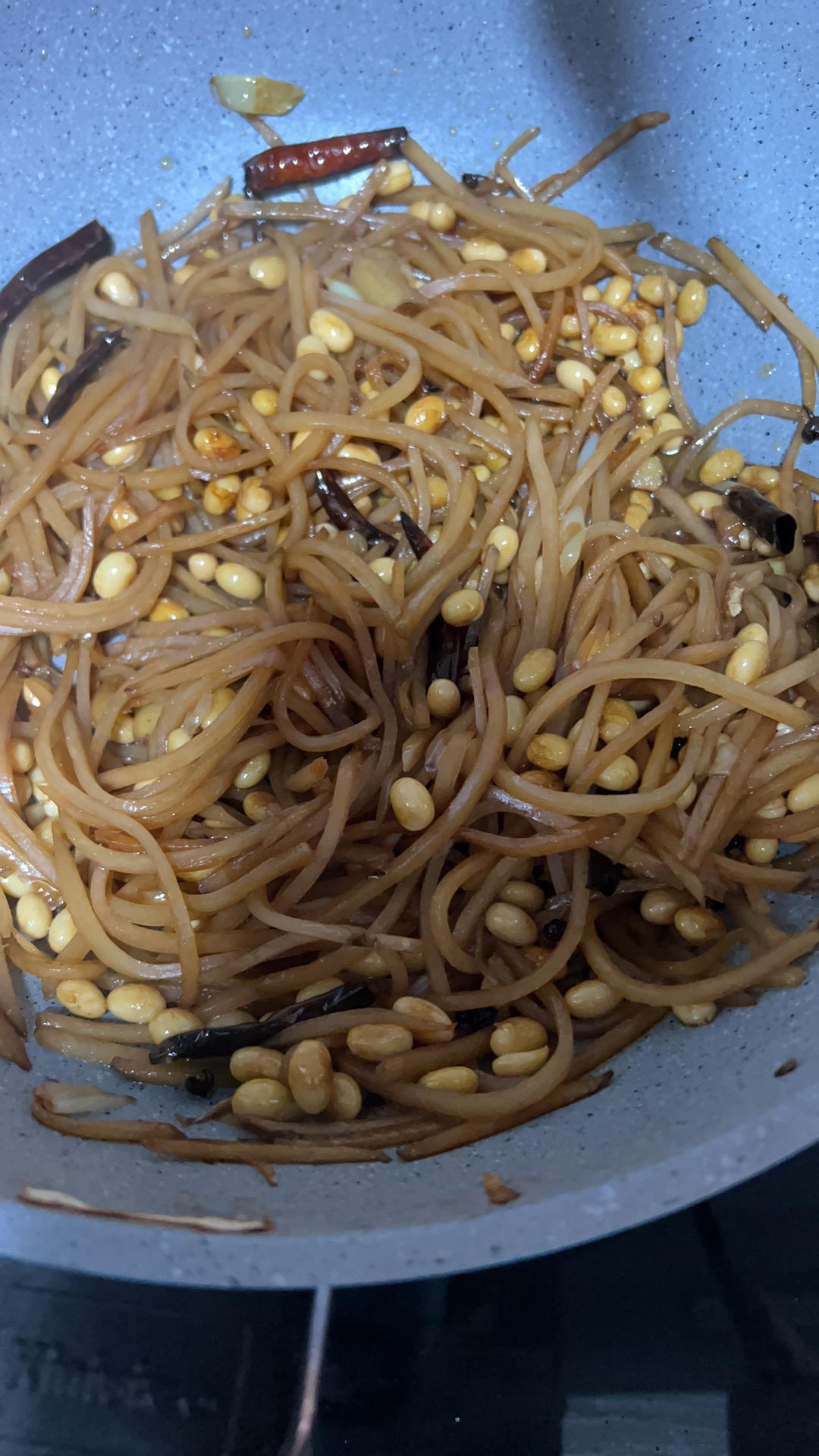 黄豆炒咸菜（勾氏私房菜）