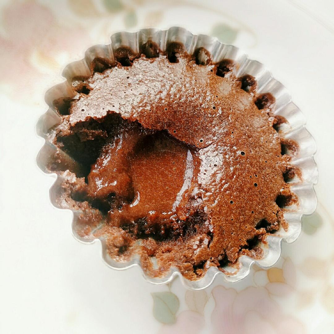 巧克力熔岩蛋糕(全图文超简单)