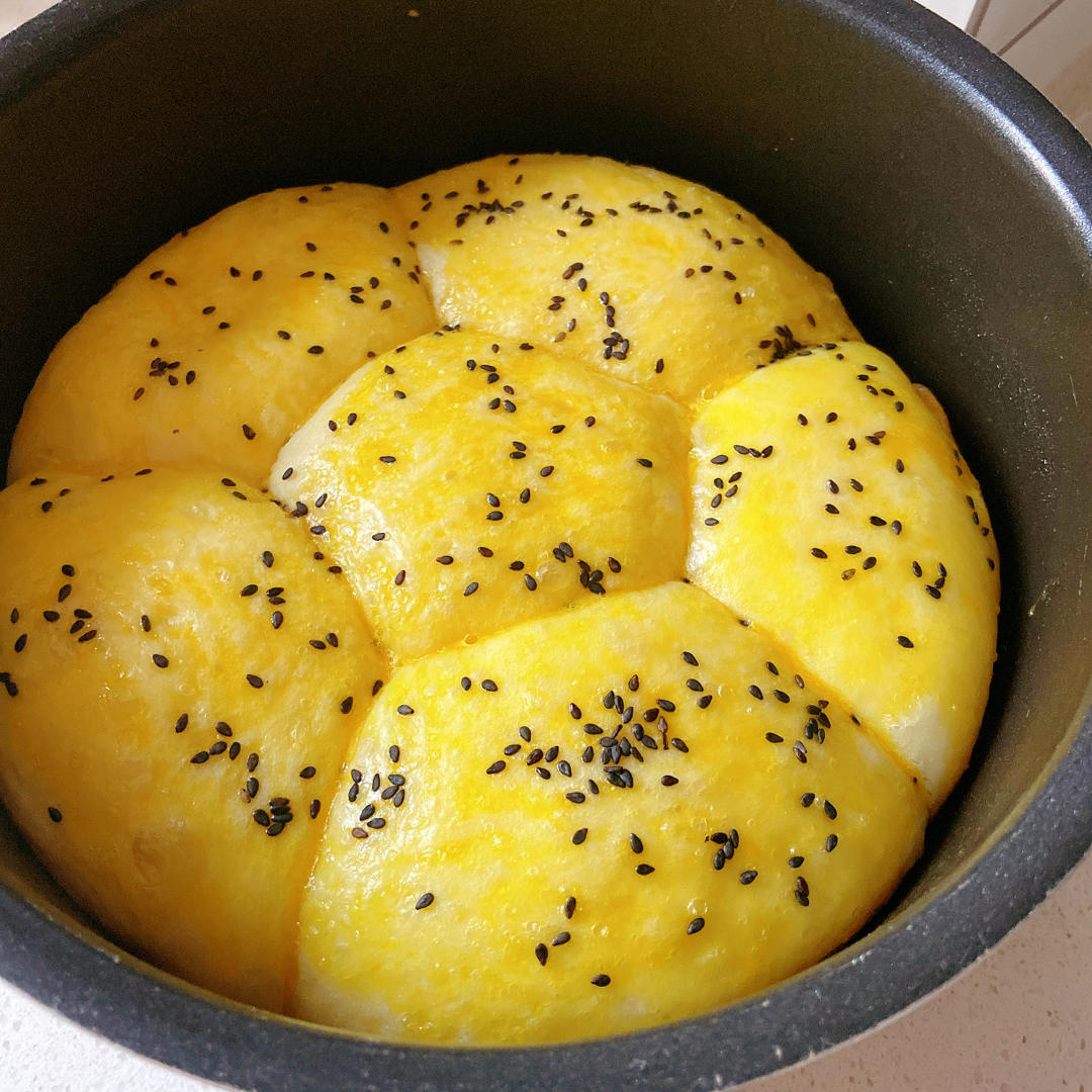 鸡蛋牛奶蒸面包
