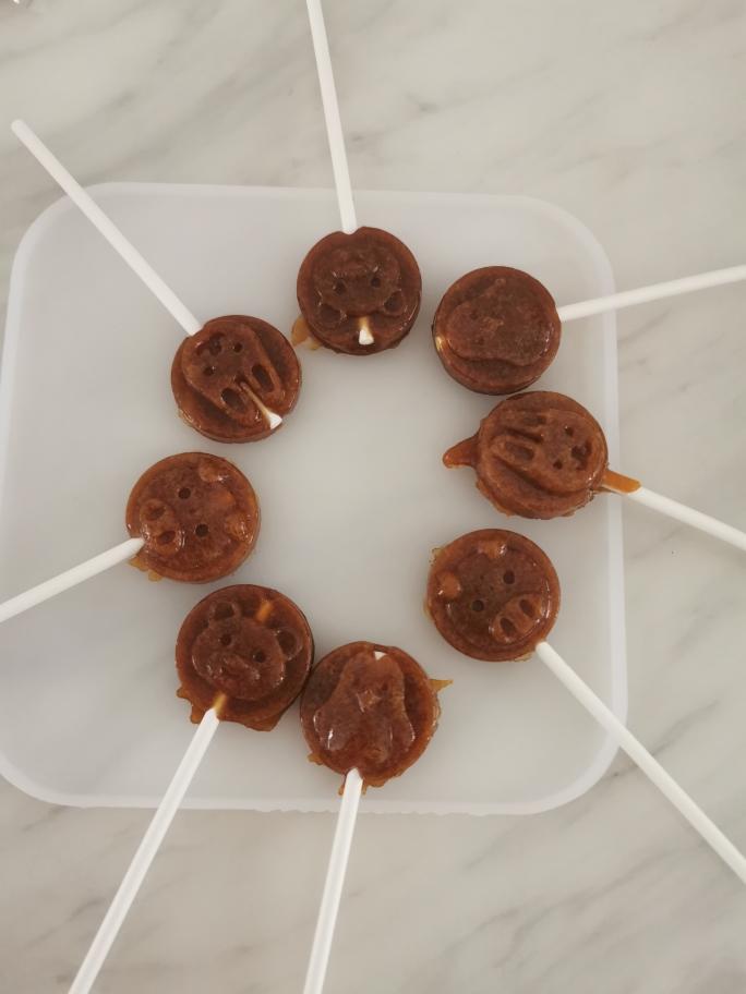 秋梨膏棒棒糖--健康哄娃神器