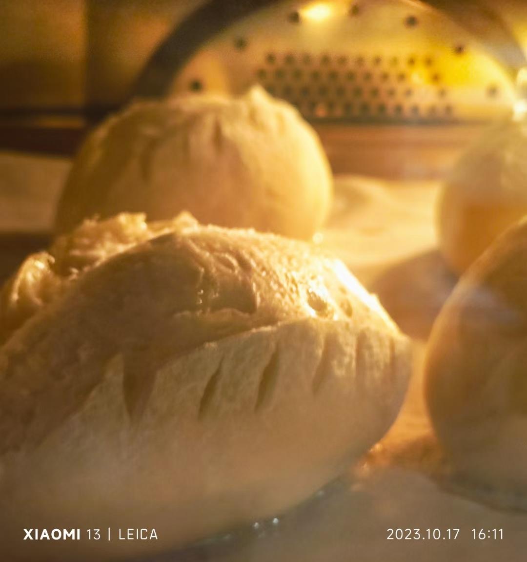 奶油软法小面包