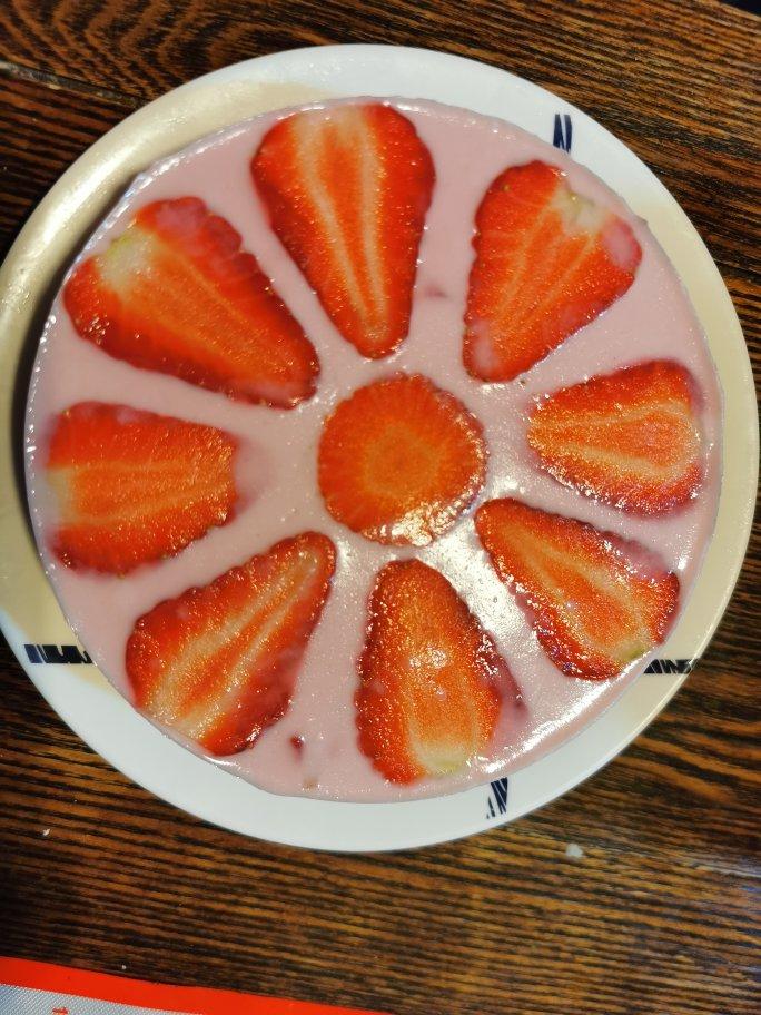 免烤箱超q弹的草莓🍓酸奶布丁小白也能做