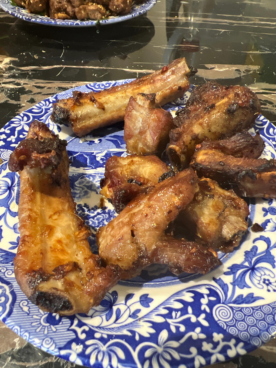 空气炸锅之蒜香排骨