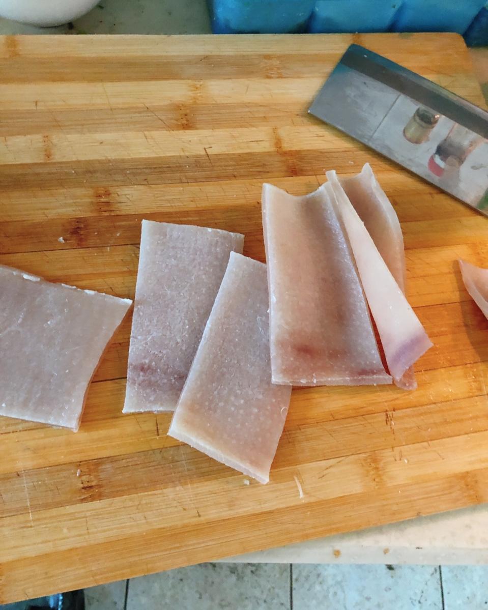 水晶肉皮冻