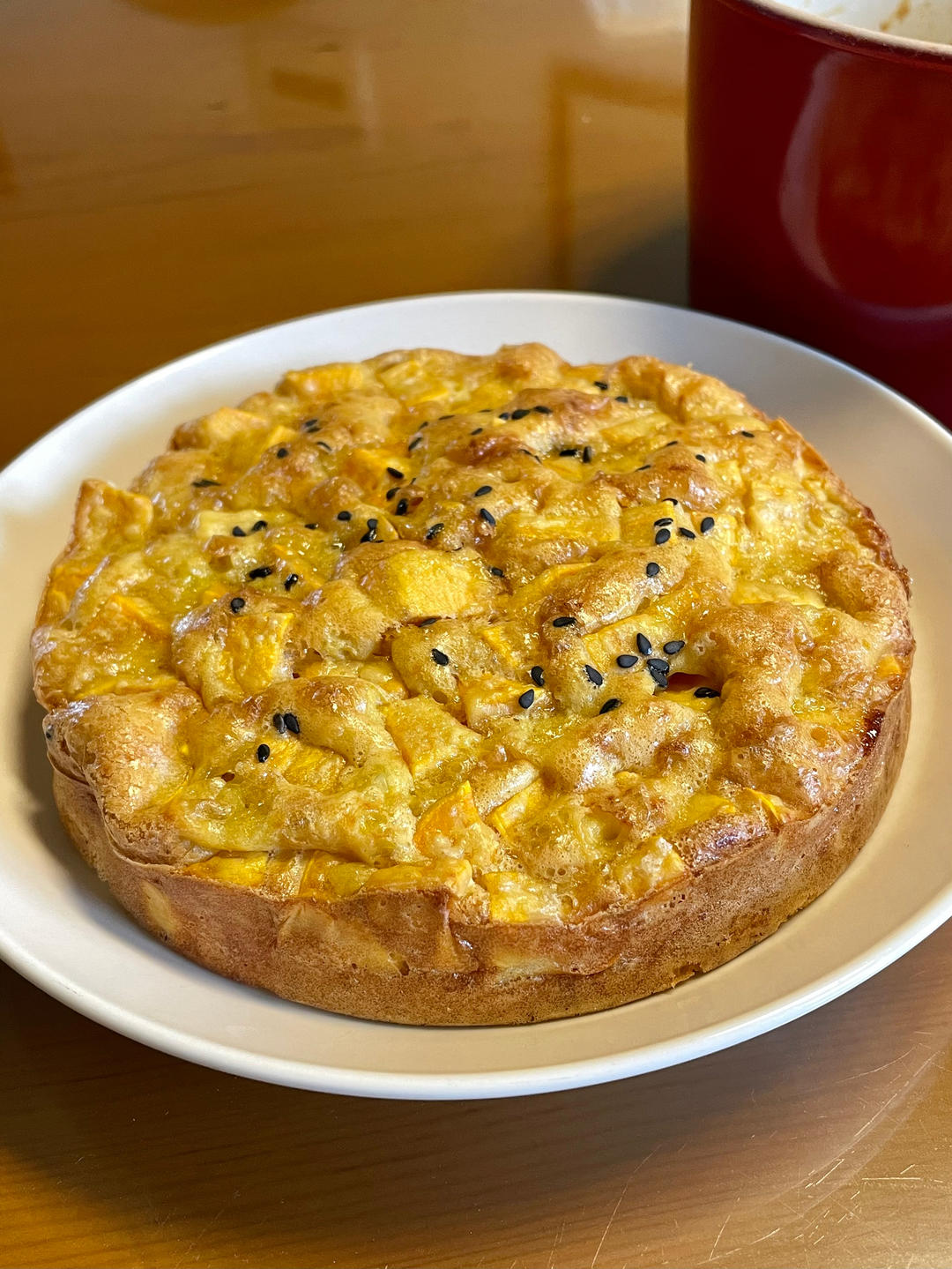 无油低卡红薯饼，香甜酥脆