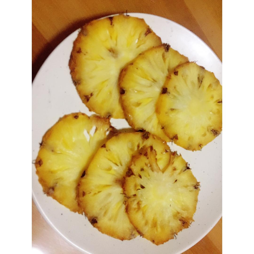 蜂蜜烤菠萝