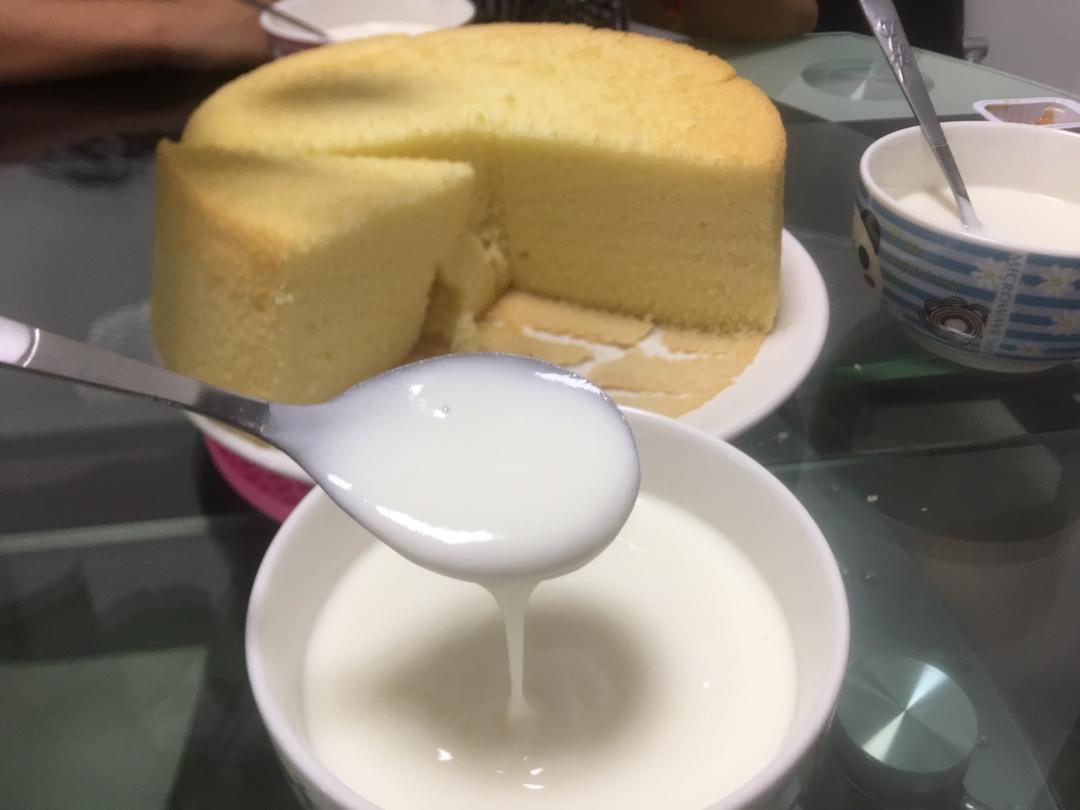 烤箱做蛋糕（戚风蛋糕的做法）