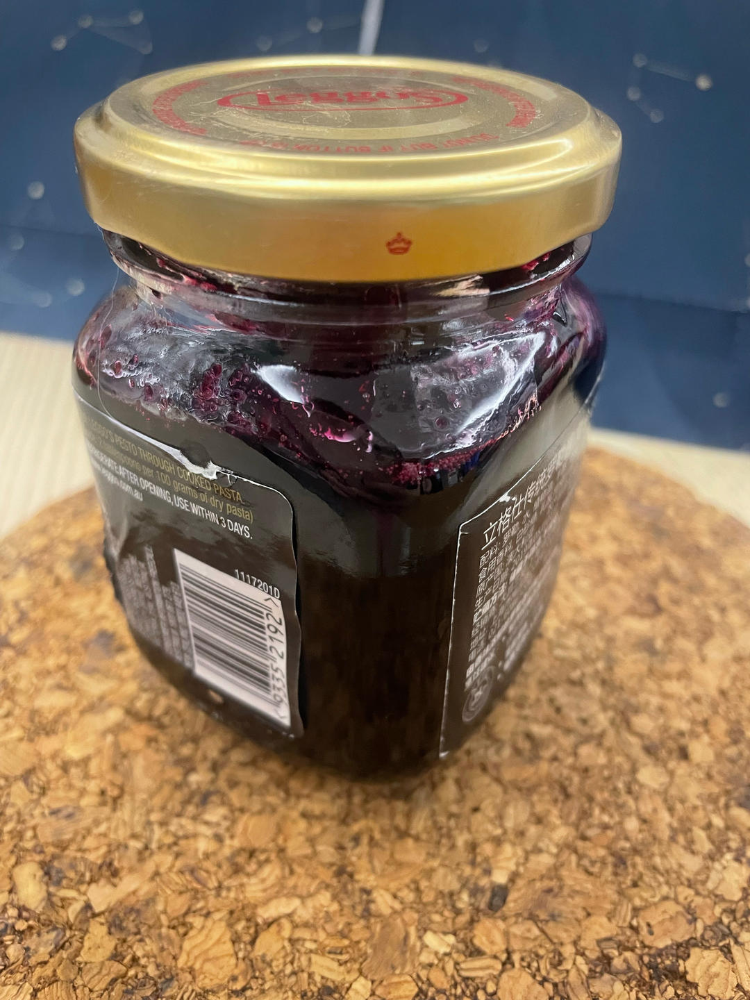 蓝莓果酱