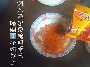 米饭汉堡烙饼绝配，奥尔良鸡腿卷，减脂餐超级美味的做法 步骤6