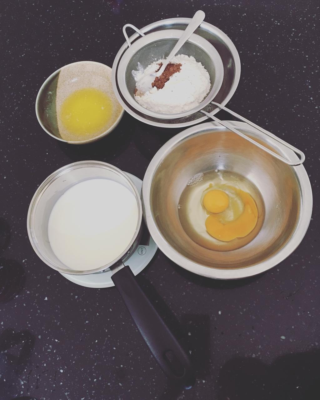 焦糖摩卡香蕉千层蛋糕