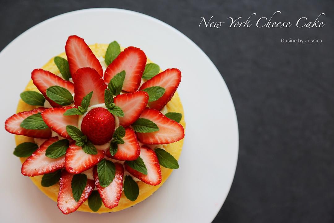 纽约芝士蛋糕（附自制酸奶油方子）