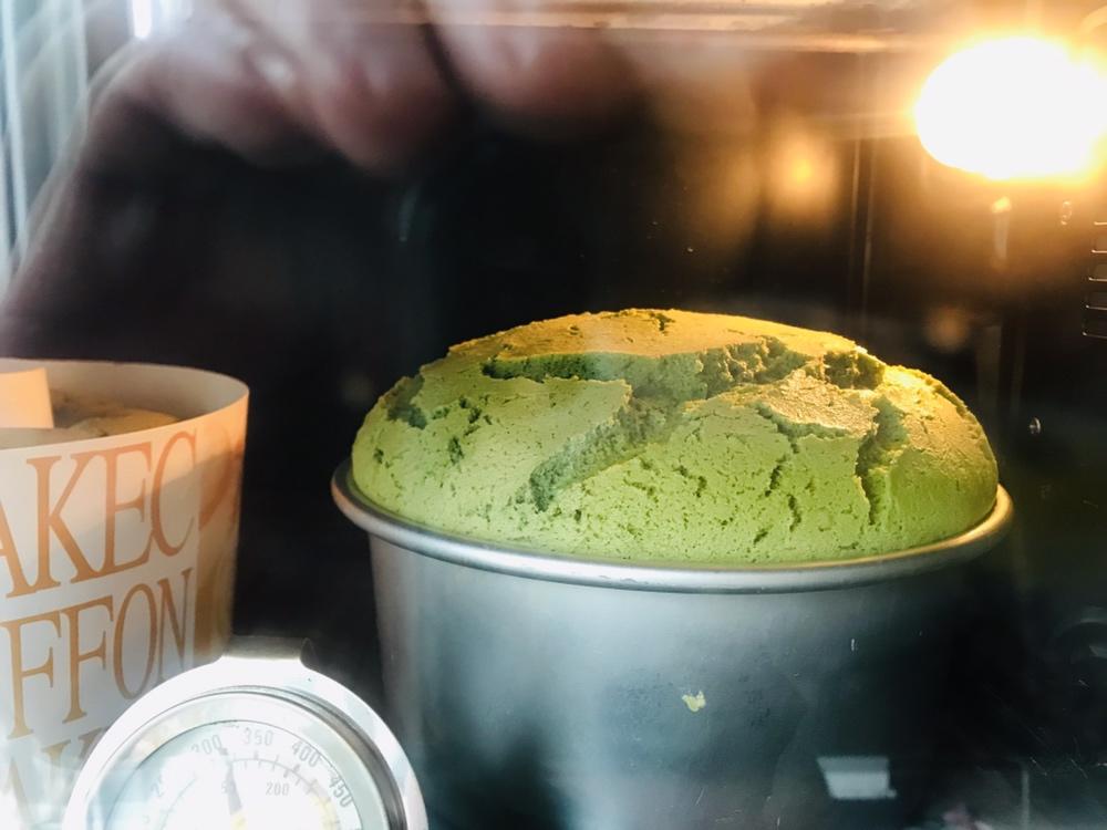 5寸加高抹茶戚风(一次性纸模)