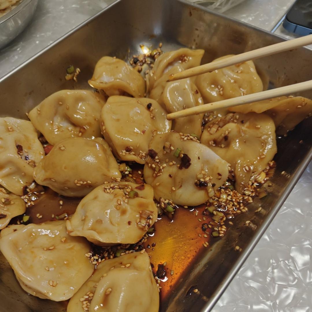 香辣拌饺子🥟有手就会