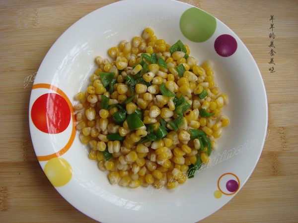 青椒玉米的做法