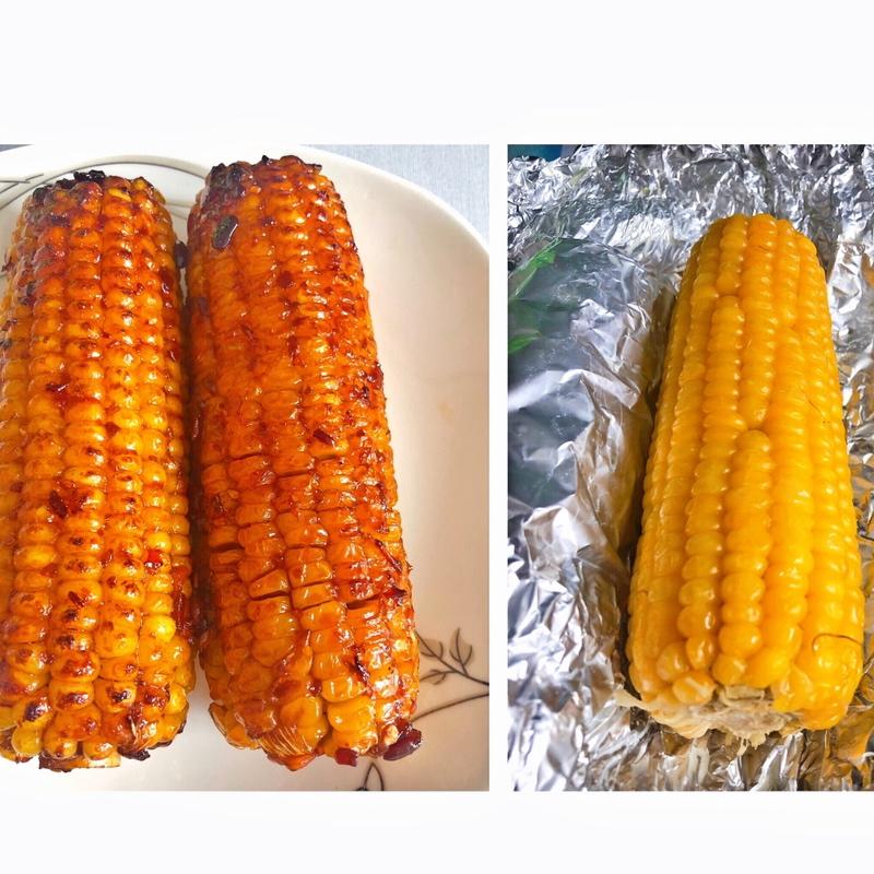 家庭烤箱烤玉米