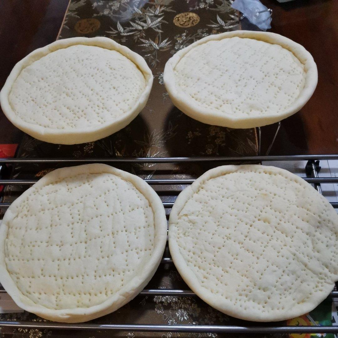 8寸披萨饼皮做法（🉑️厚🉑️薄，🉑️脆🉑️软）4张