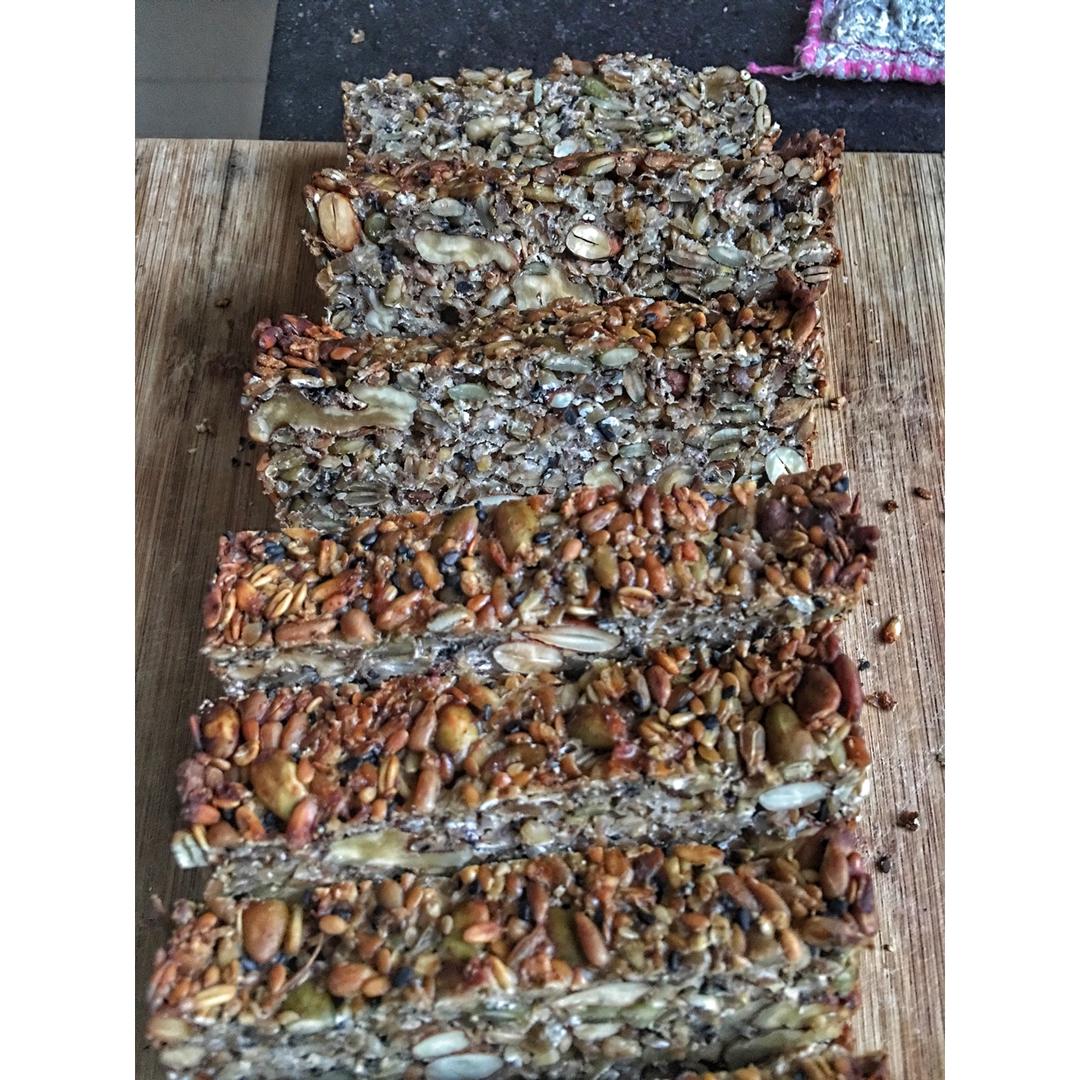 无面粉高纤能量面包丨健康·烘焙