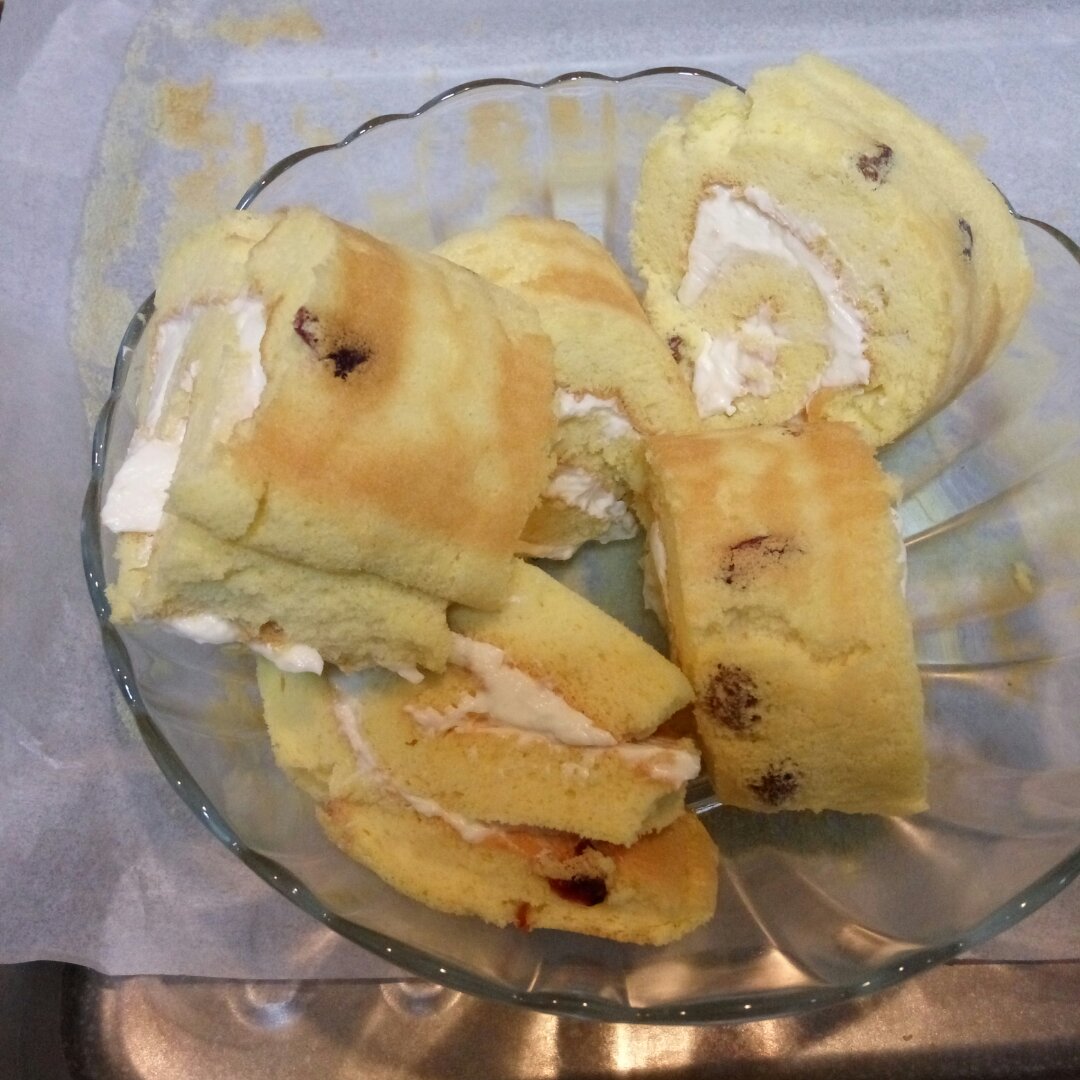 蔓越莓蛋糕卷