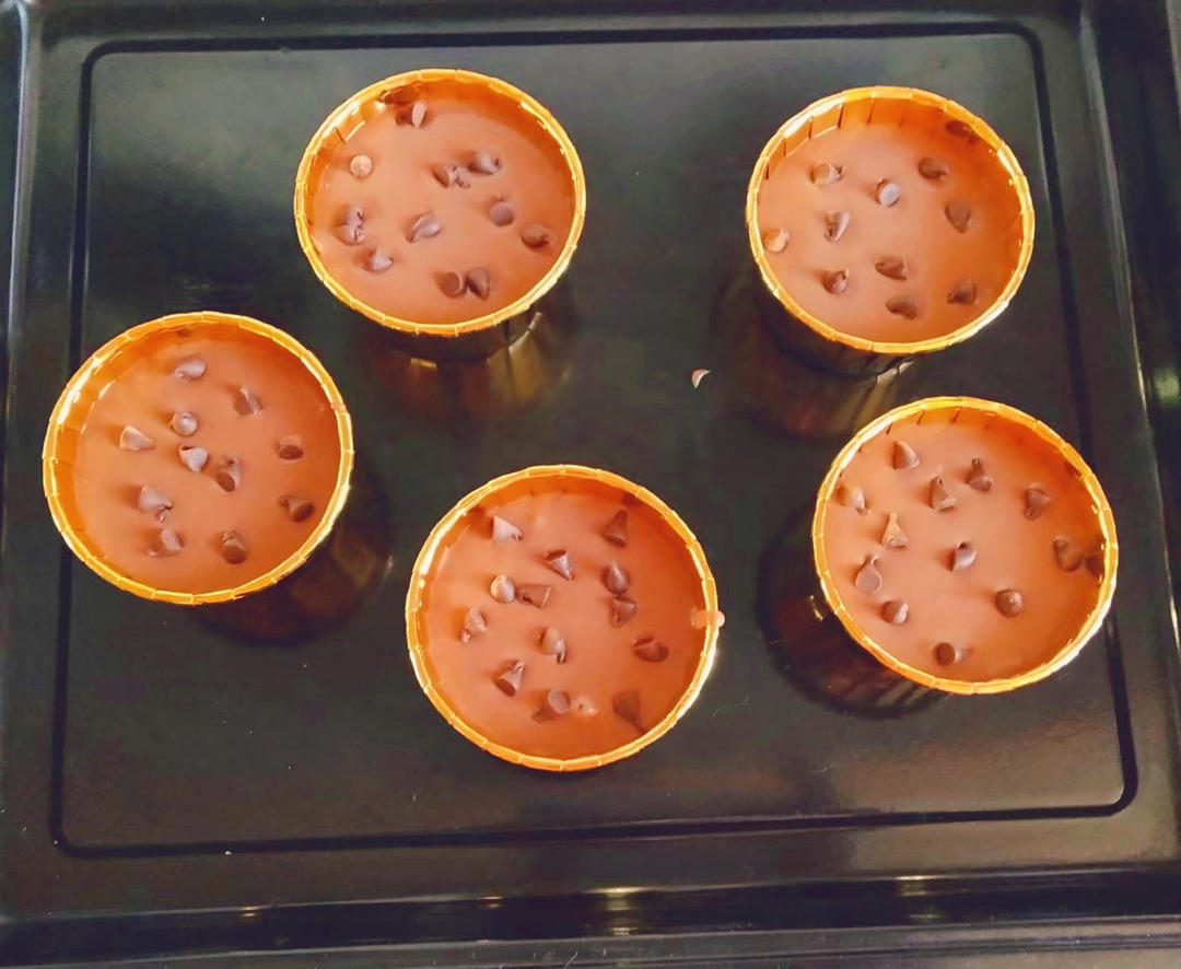 会爆浆的巧克力烤年糕