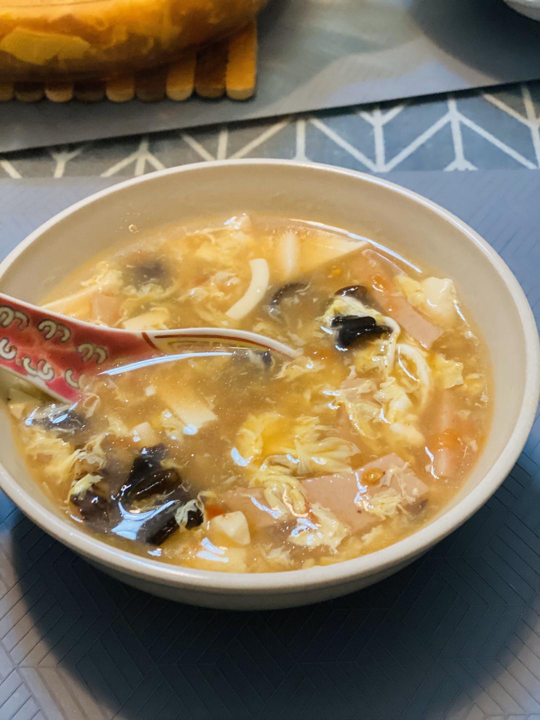 家常快手酸辣汤