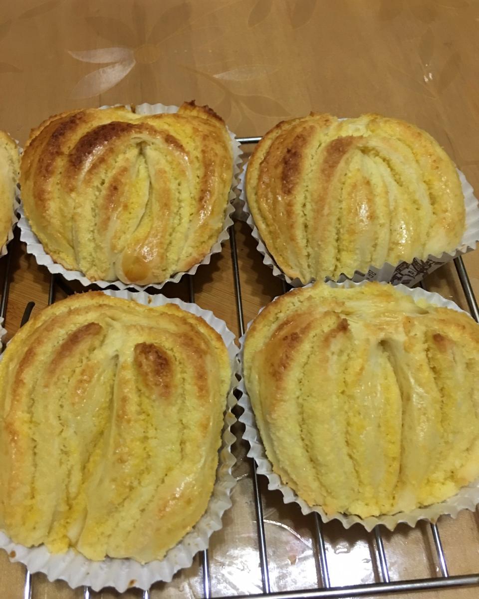 心形椰蓉面包