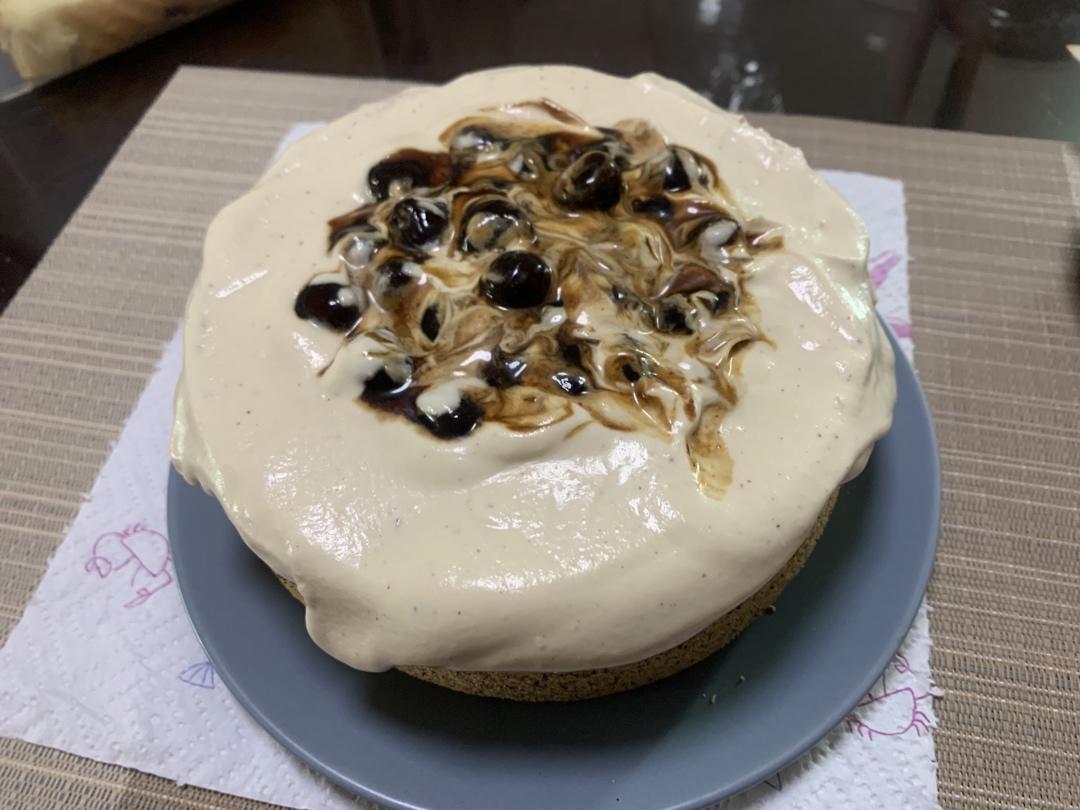 黑糖珍珠爆浆蛋糕