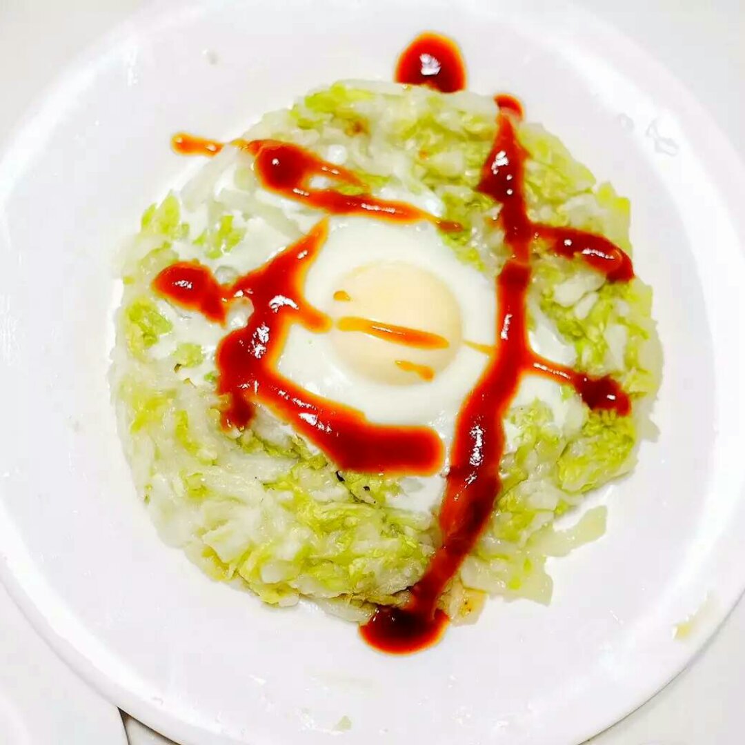 快手早餐料理-卷心菜烘蛋
