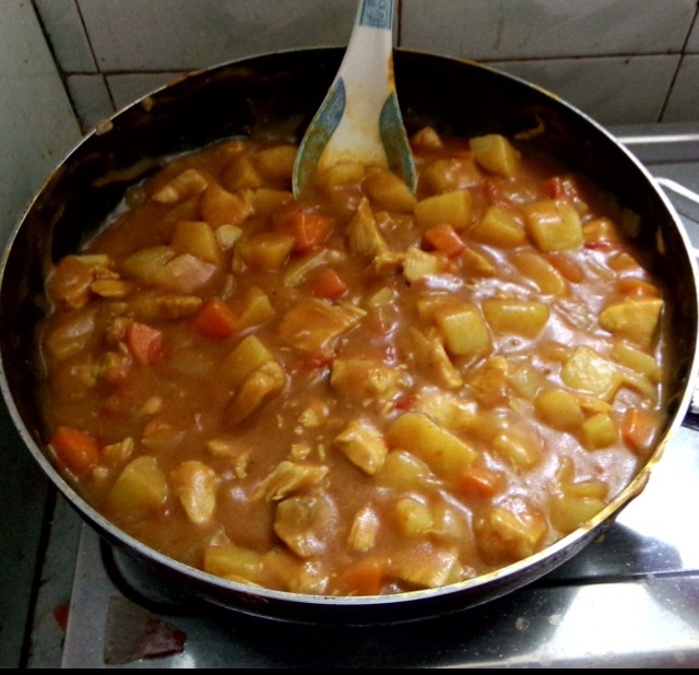 咖喱鸡肉饭