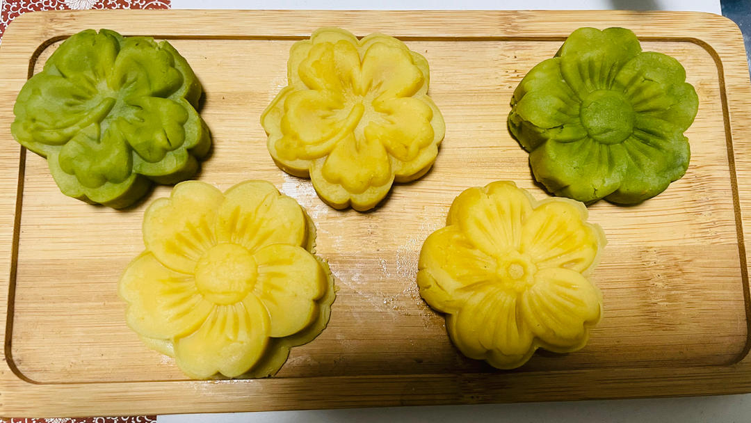 超简单零失败绿豆糕👩🏻‍🍳
