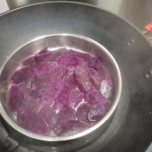 紫薯千层糕（红薯粉）的做法 步骤2