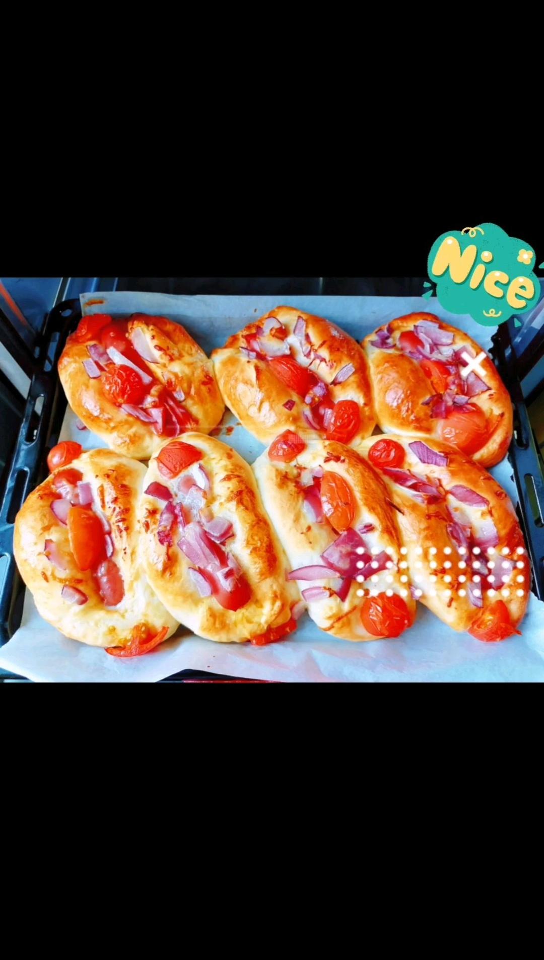 美味的香肠面包