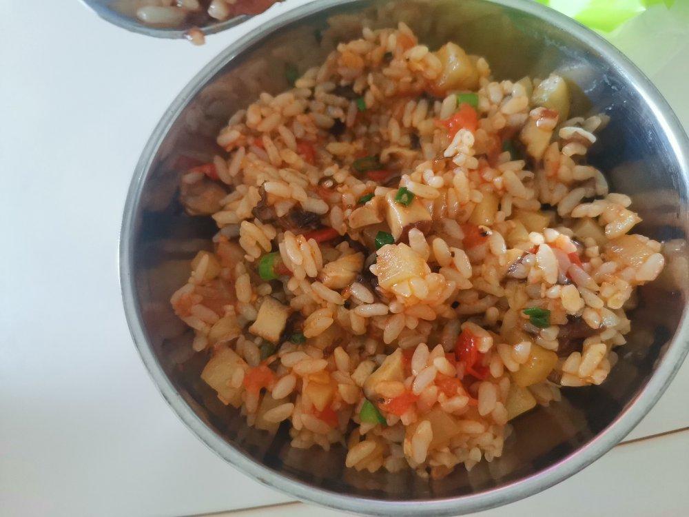 5分钟搞定超好吃的番茄🍅烩饭