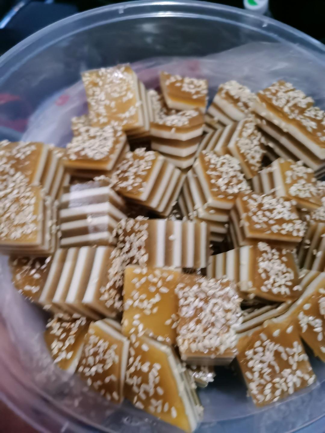 Q弹椰汁千层糕（马蹄糕）