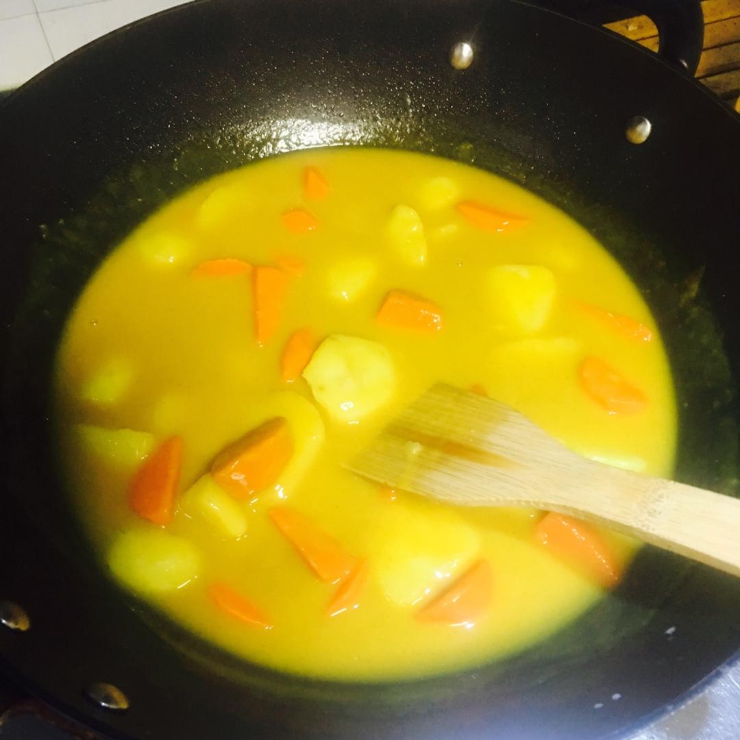 咖喱土豆块～