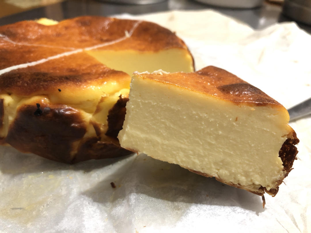 巴斯克芝士蛋糕『最简单的蛋糕』零失败🔥芝士控