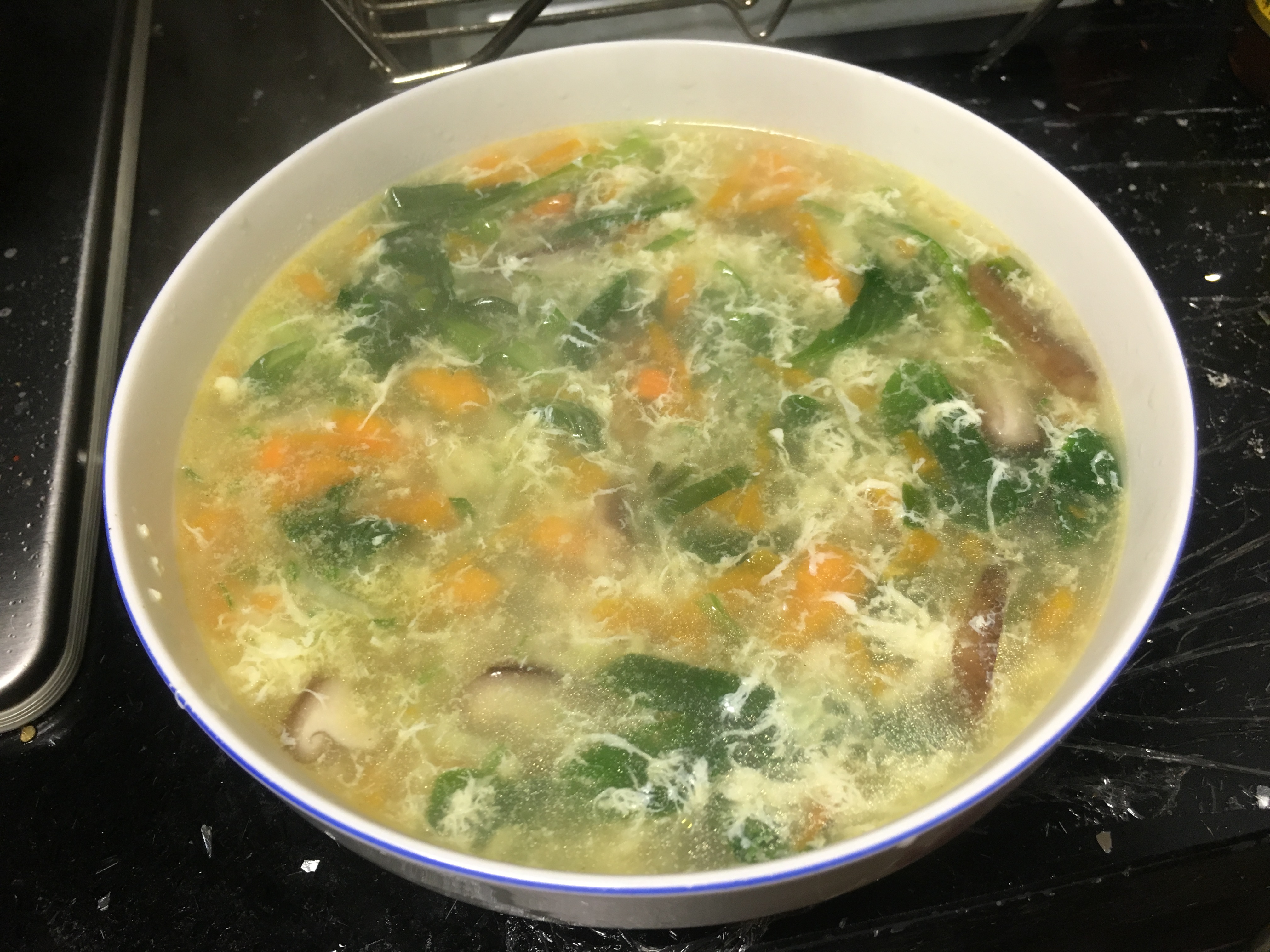 芙蓉鲜蔬汤的做法