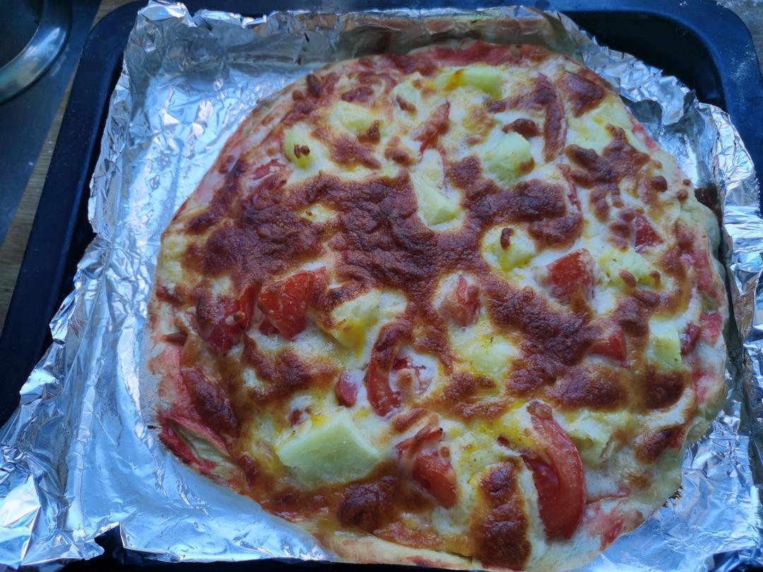 夏威夷菠萝火腿披萨