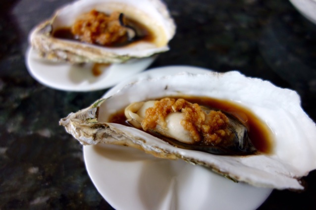 烤生蚝