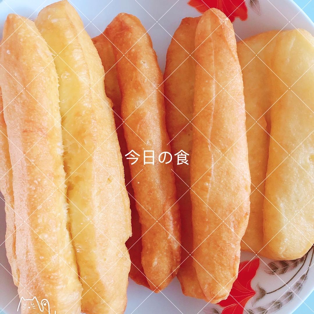 快手早餐～自制油条（酵母版，不含泡打粉、膨松剂）