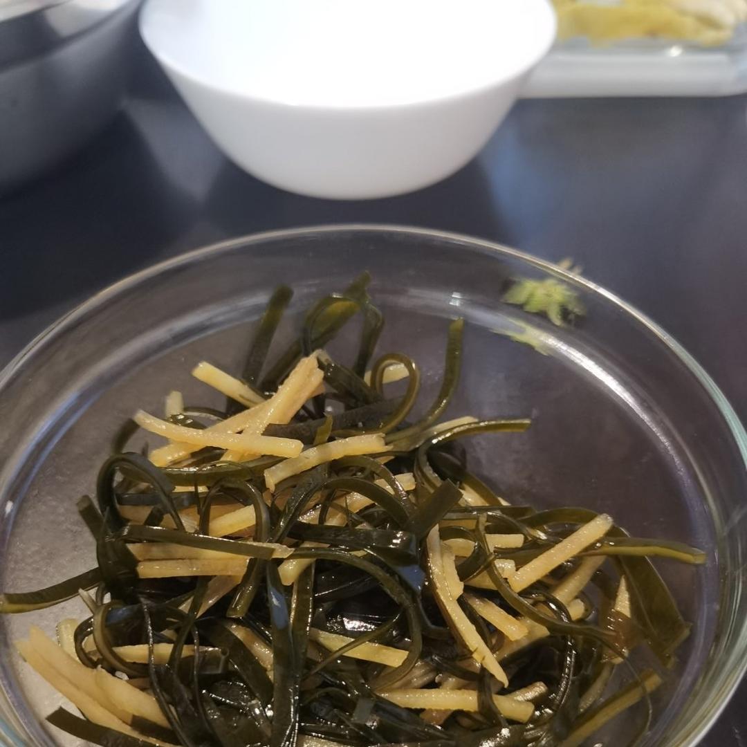 土豆拌海带丝