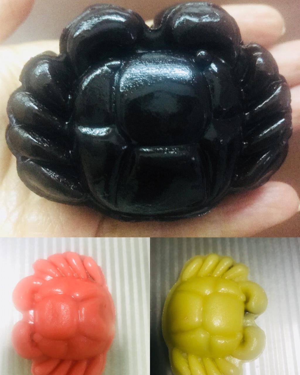 巧克力椰蓉月饼（黑白配）
