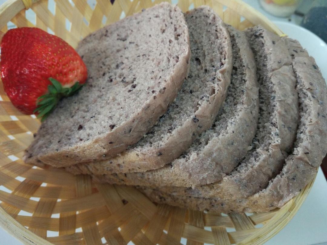 面包机版紫米吐司