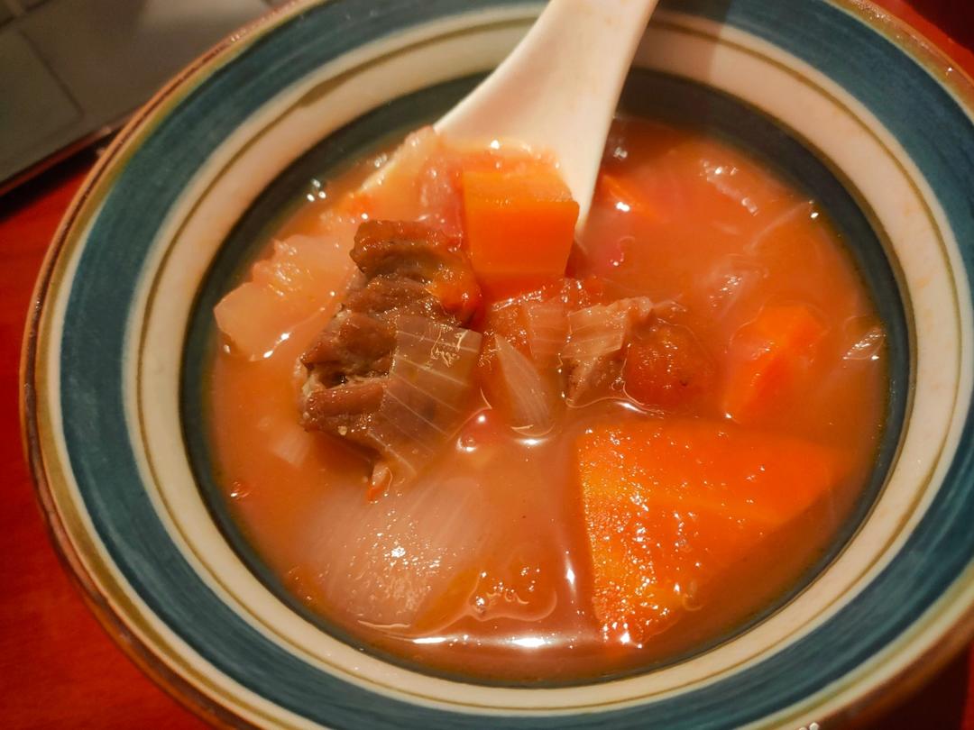 番茄土豆炖牛腩